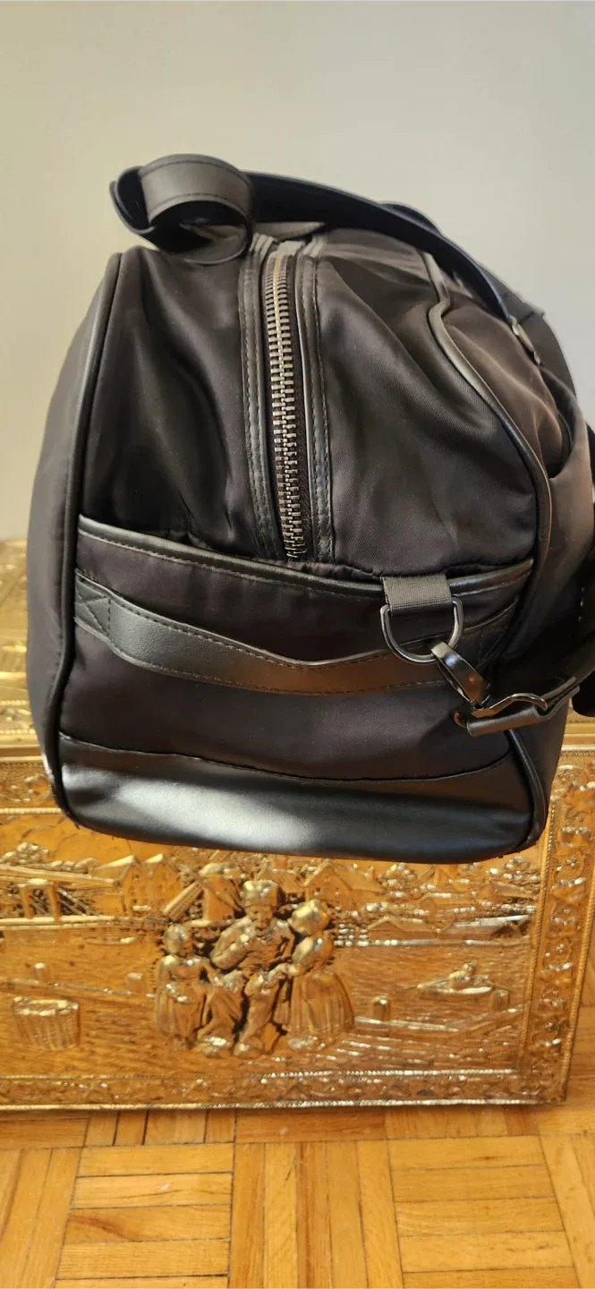 Cavalli Class Black Duffle Bag image indicator(6)