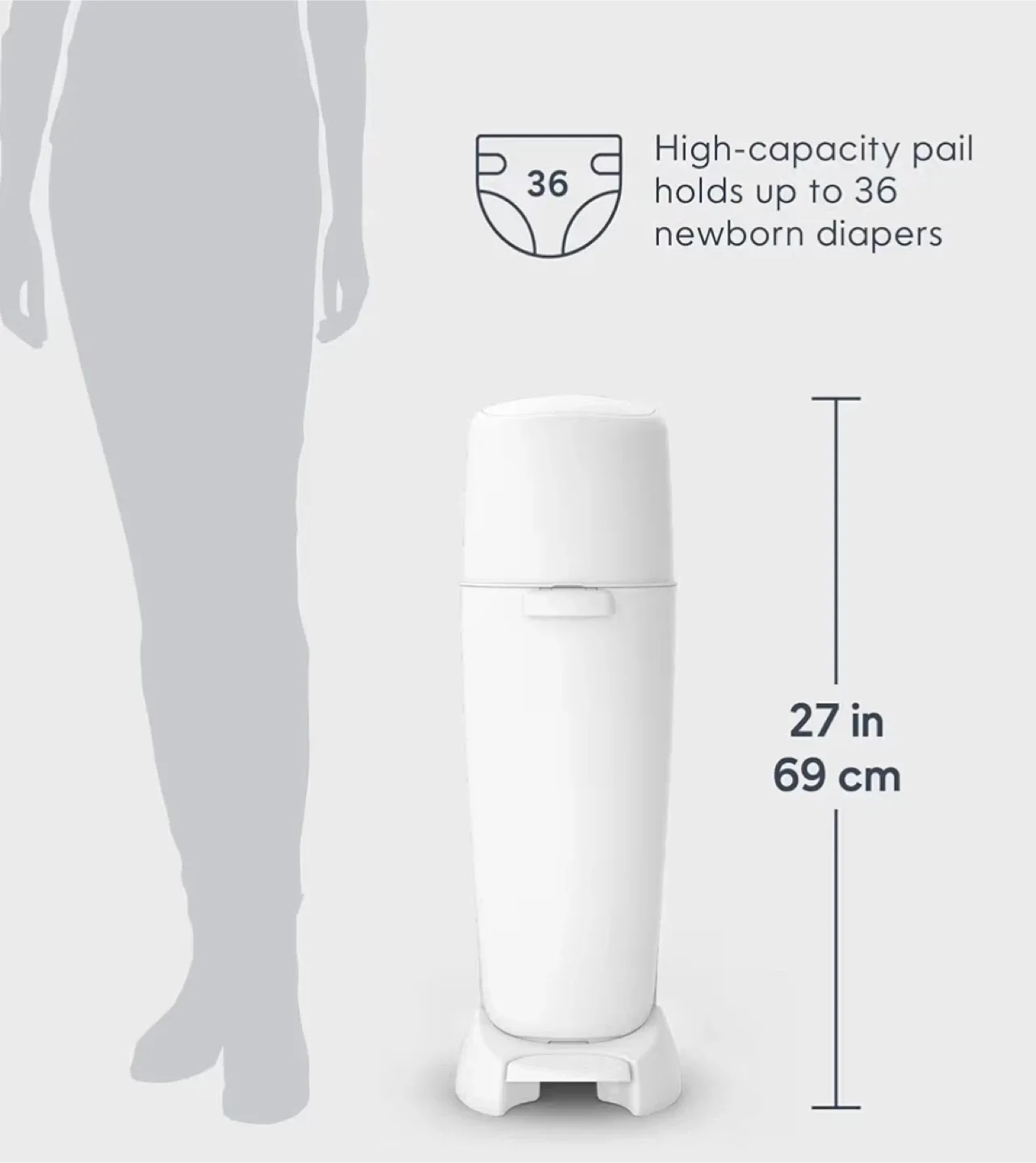 Moving Sale | Diaper Genie Pail (with 2 free refills) image indicator(4)