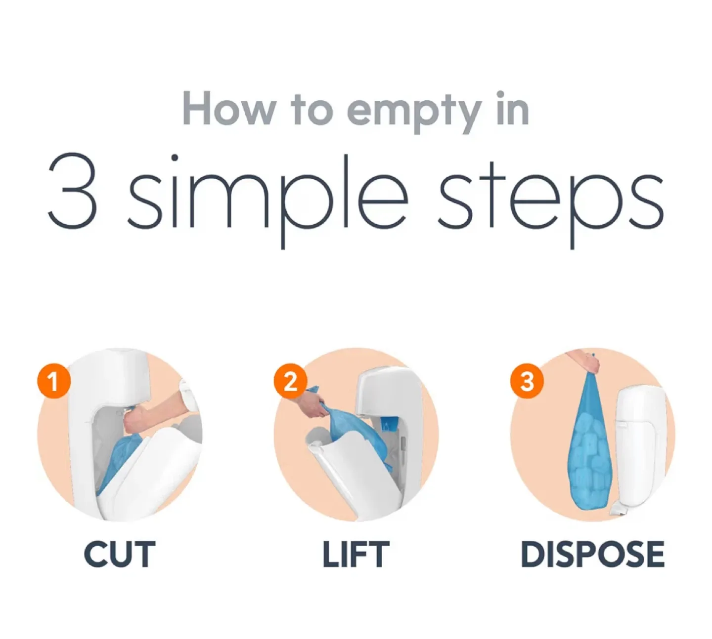 Moving Sale | Diaper Genie Pail (with 2 free refills) image indicator(5)