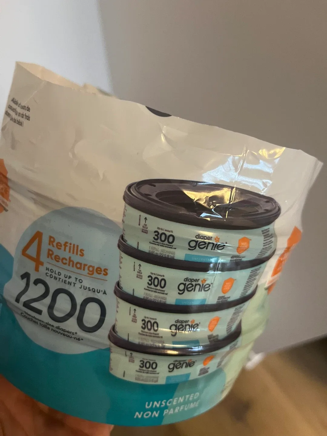 Moving Sale | Diaper Genie Pail (with 2 free refills) image indicator(7)