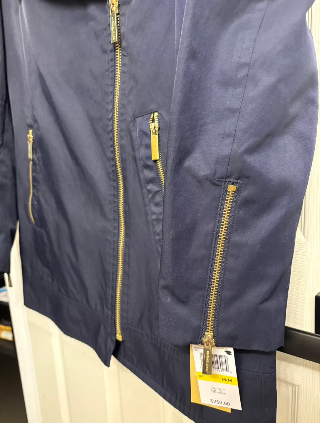 Michael Kors Navy Jacket - Size M/M image indicator(4)