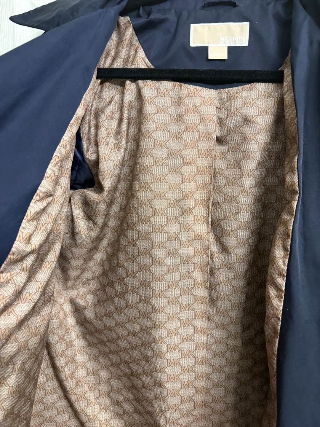 Michael Kors Navy Jacket - Size M/M image indicator(6)