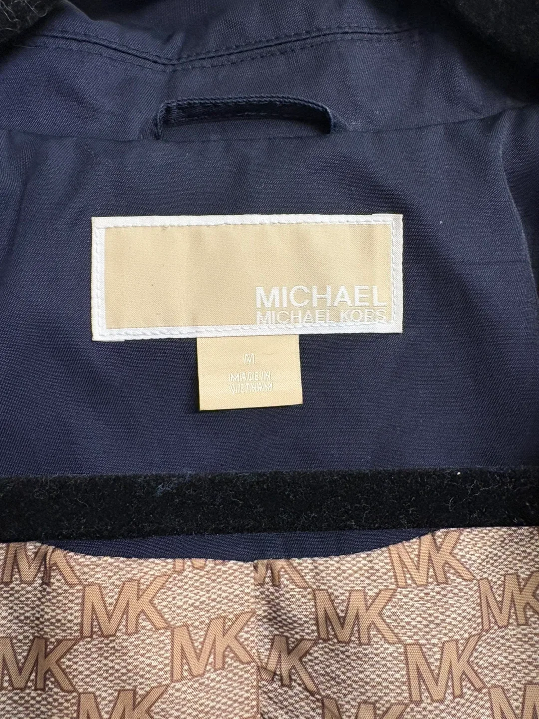 Michael Kors Navy Jacket - Size M/M image indicator(7)