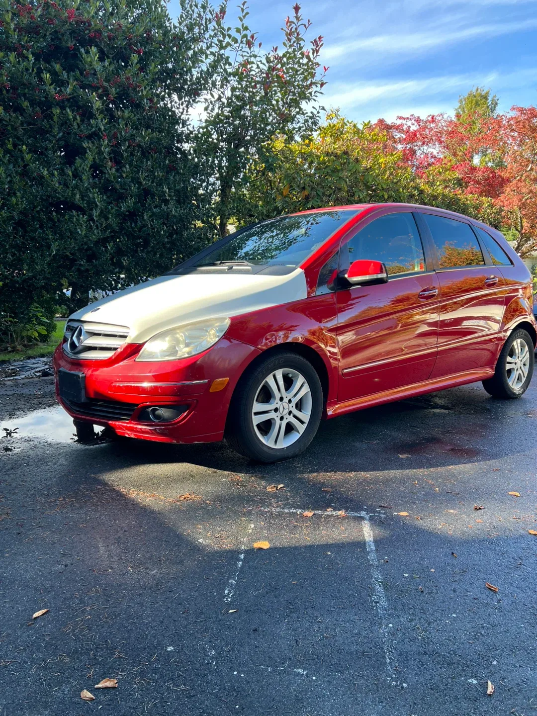 Mercedes-Benz B200 Turbo - Red Hatchback image indicator(2)