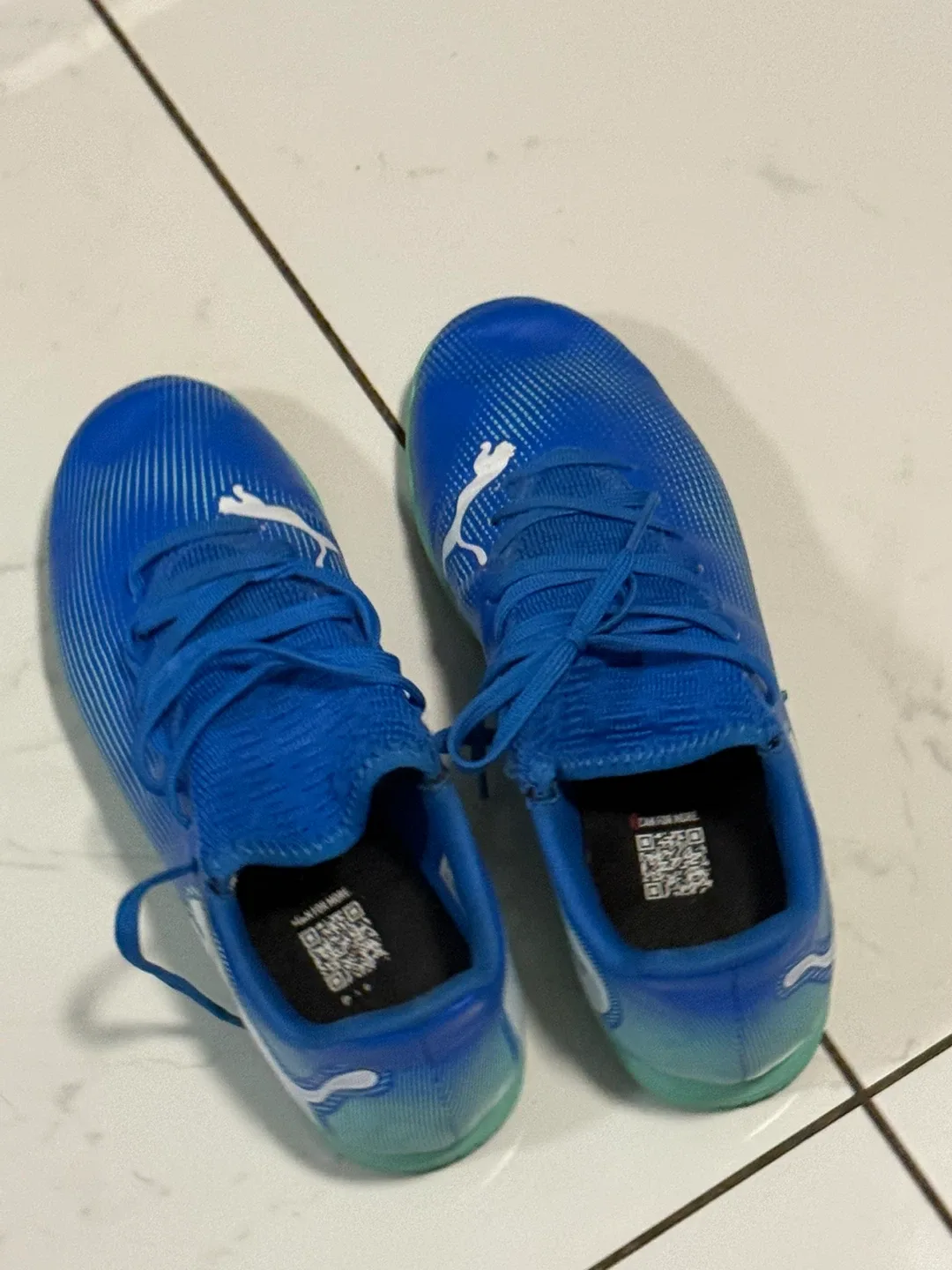Puma Blue Soccer Shoes image indicator(2)