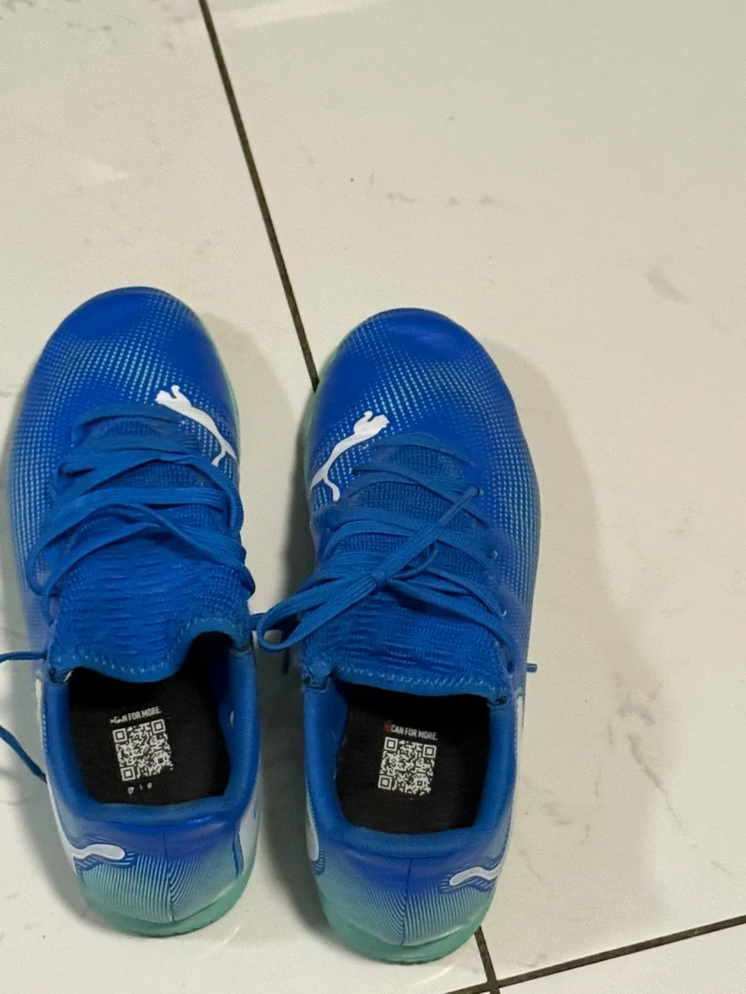 Puma Blue Soccer Shoes image indicator(3)