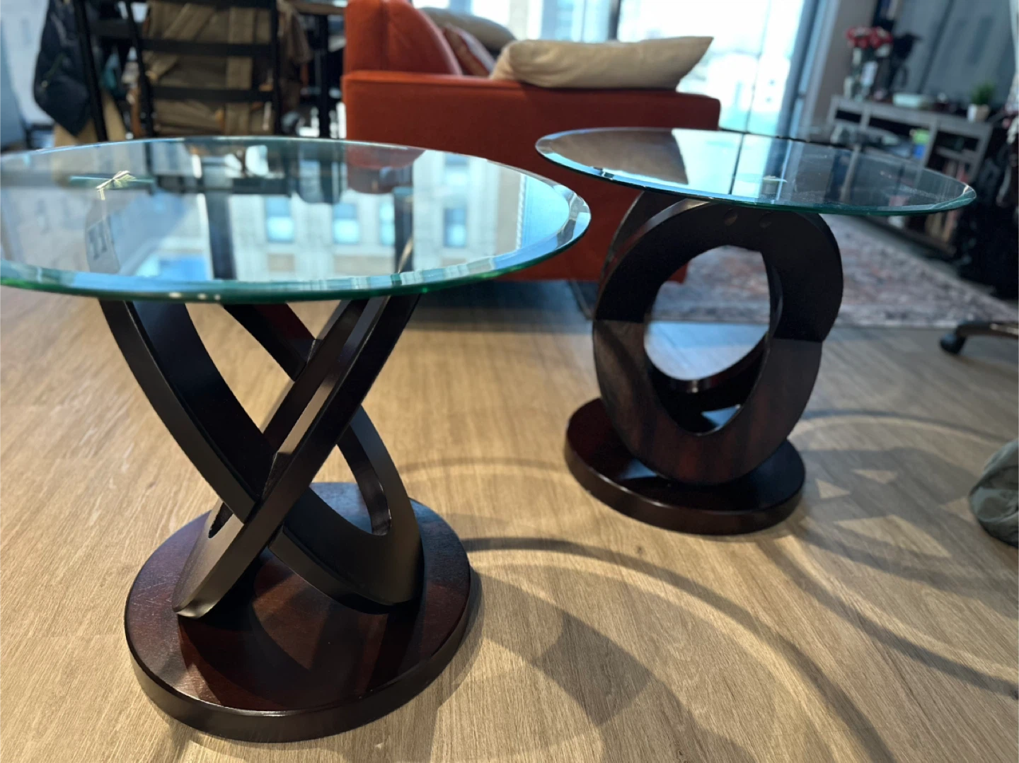 Coffee table and end table set