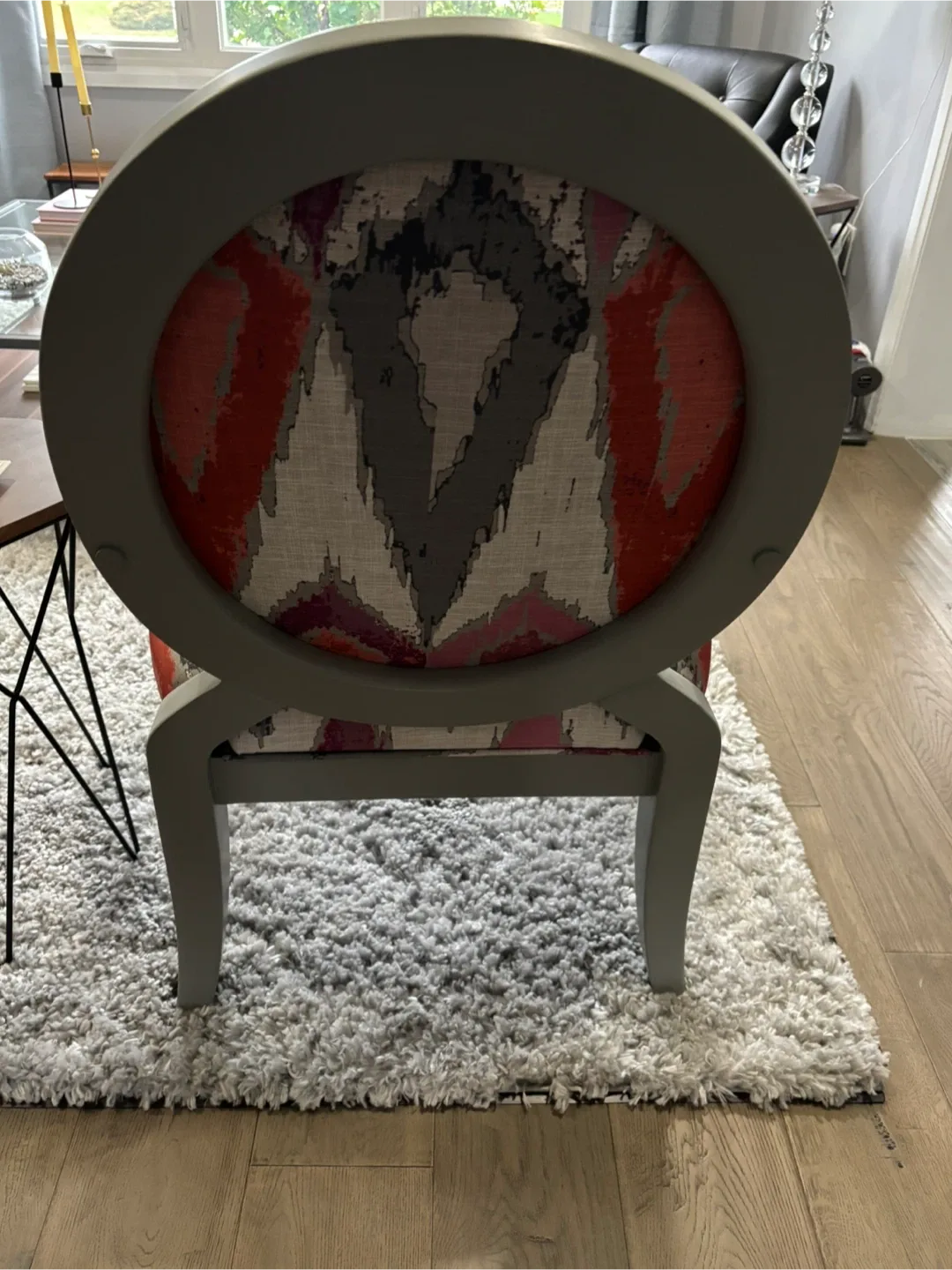 Set of 2 Grey Armchairs image indicator(2)