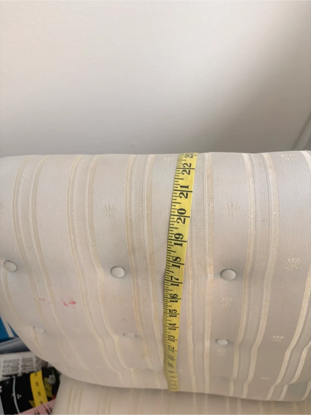 Upholstered Accent Chair - Striped image indicator(4)