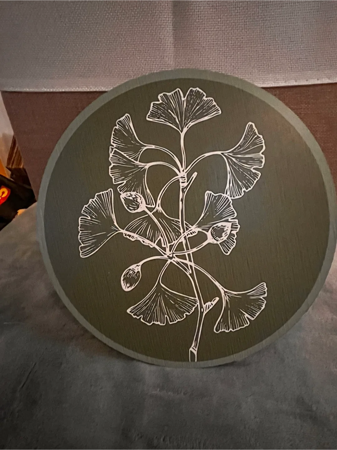 Set of Six Decorative Wood Botanical Wall Plaques image indicator(3)