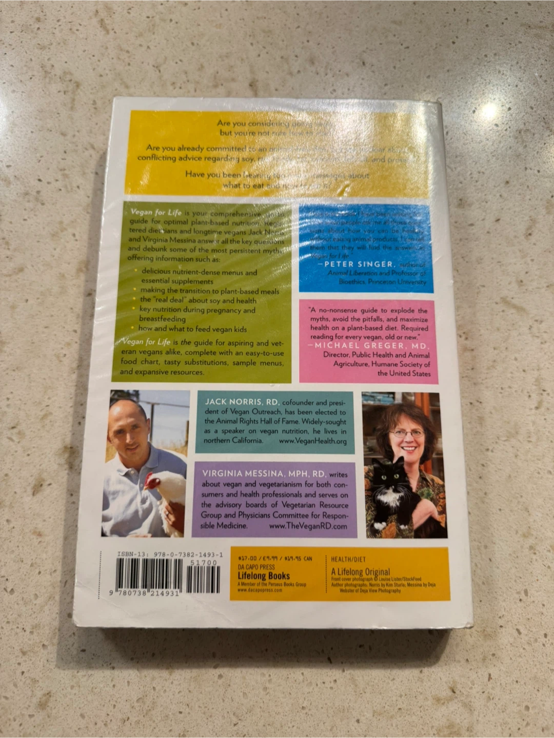 Vegan for Life by Jack Norris & Virginia Messina - photo 2