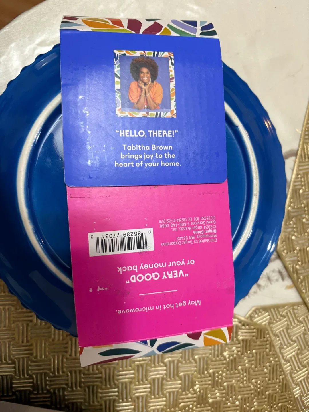 New Tabitha Brown Stoneware Appetizer Plates - 4 Count image indicator(4)