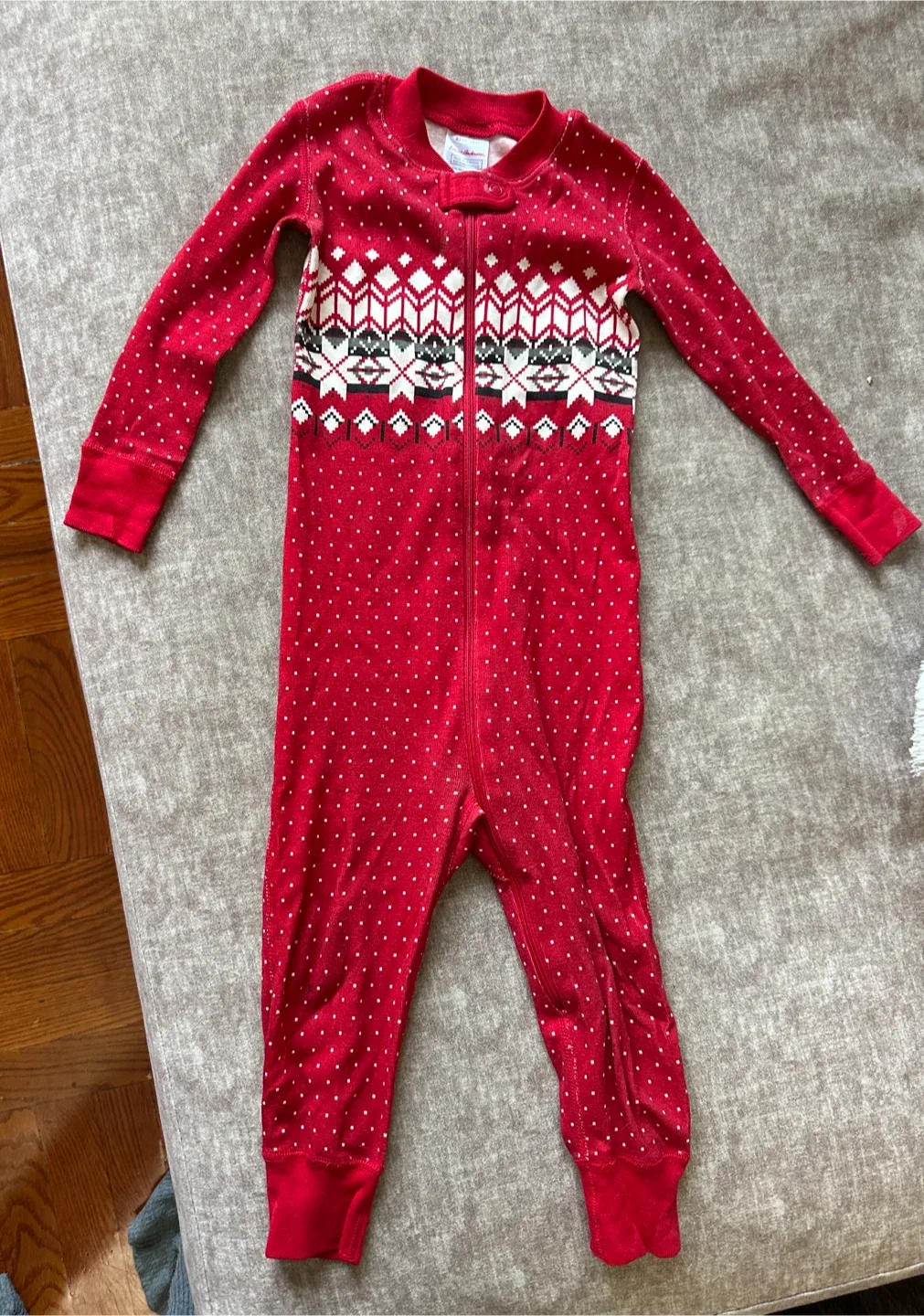Hanna Andersson Red Organic Cotton Pajamas - Size 2T