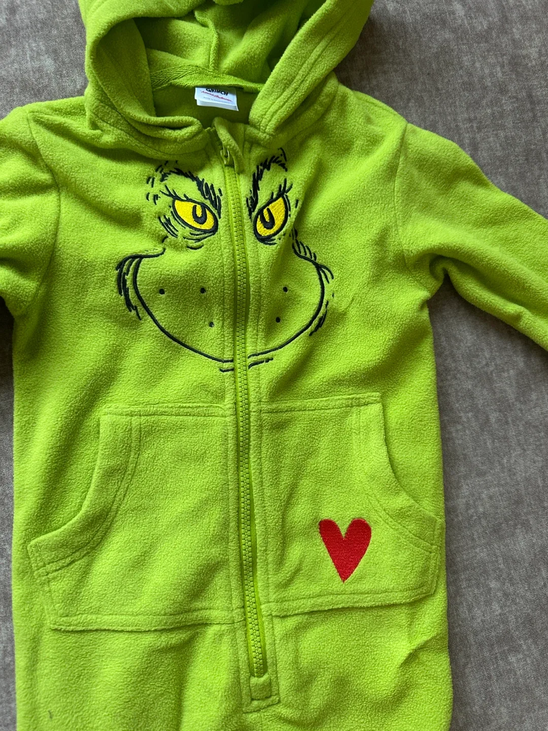 Hanna Andersson Grinch Onesie - XS image indicator(2)