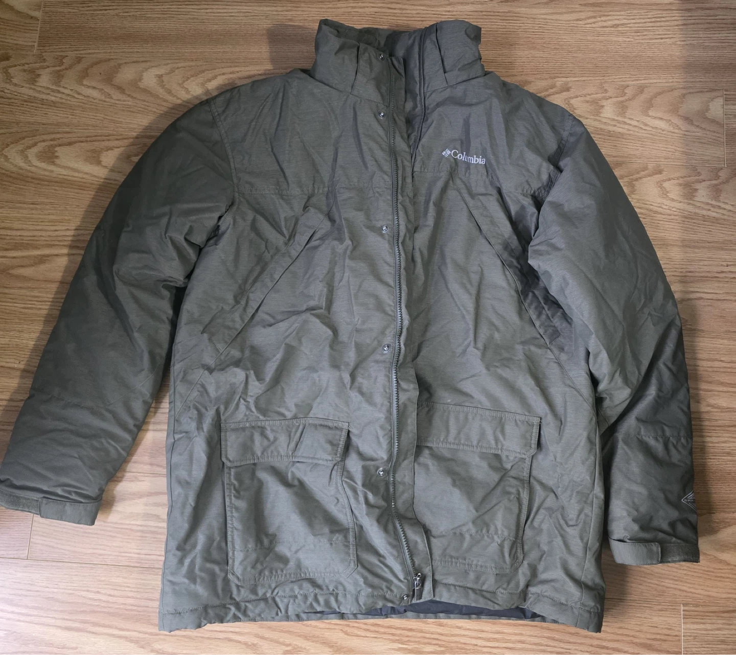Columbia XL Olive Green Winter Jacket