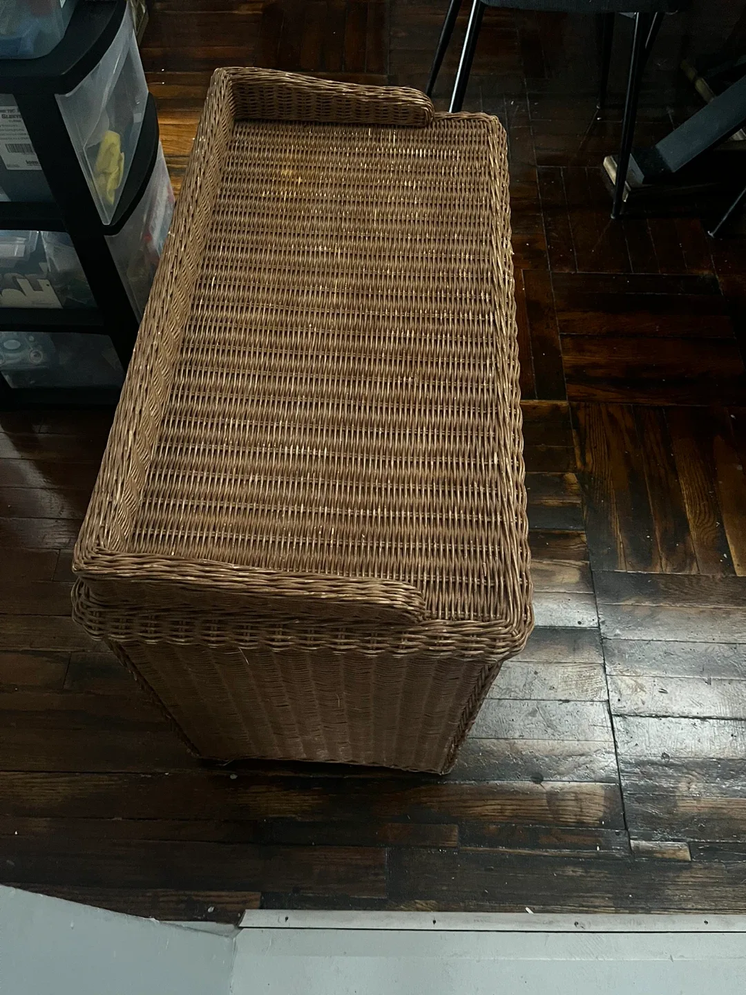 Wicker Storage Trunk