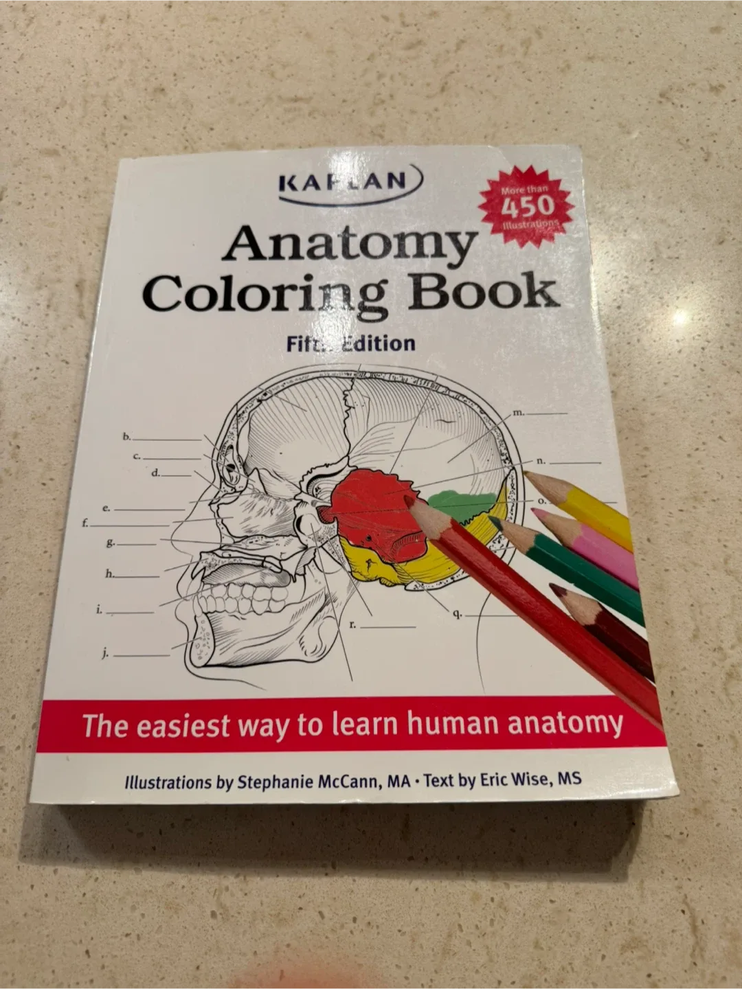 Kaplan Anatomy Coloring Book, Fifth Edition