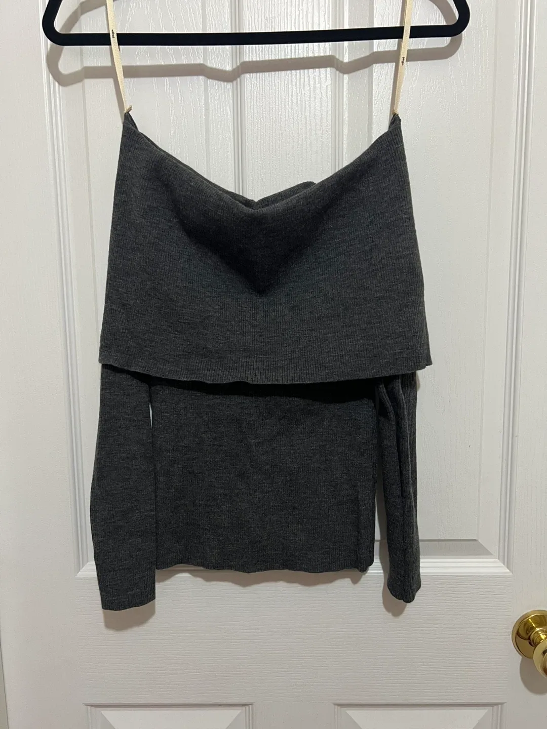 Wilfred Dark Grey Knit Sweater - Size Small