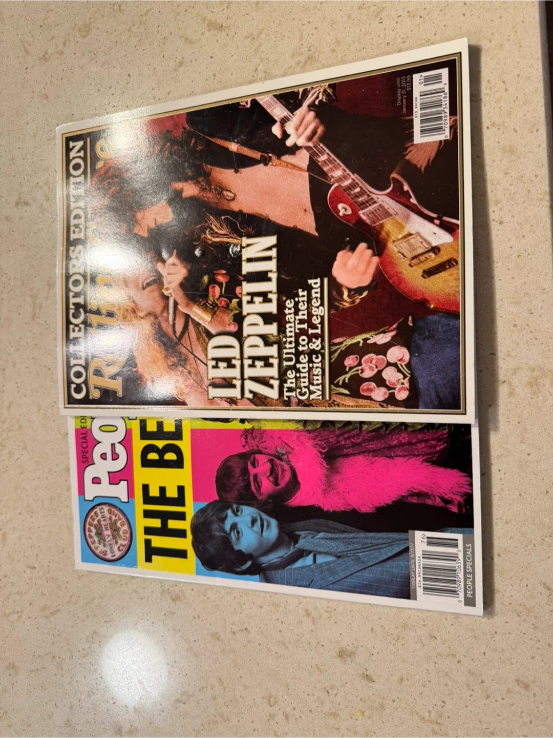 Collector's Edition Rock Magazines: Led Zeppelin & The Beatles
