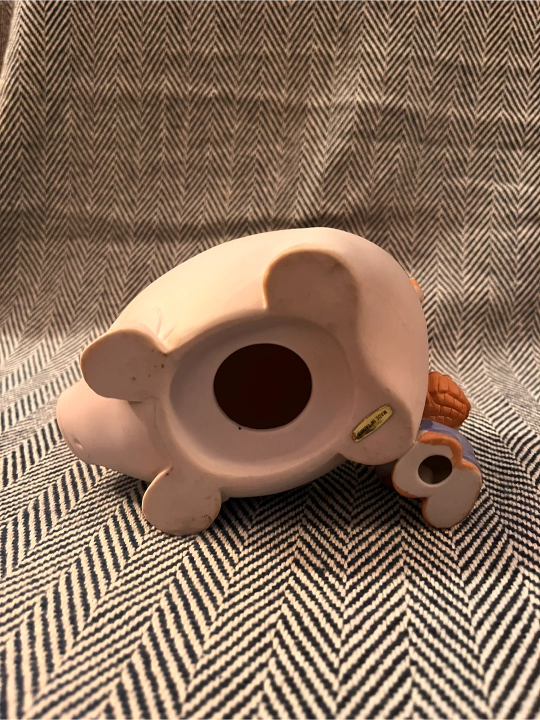 Vintage Bumpkins Piggy Bank with Boy Figurine - photo 5