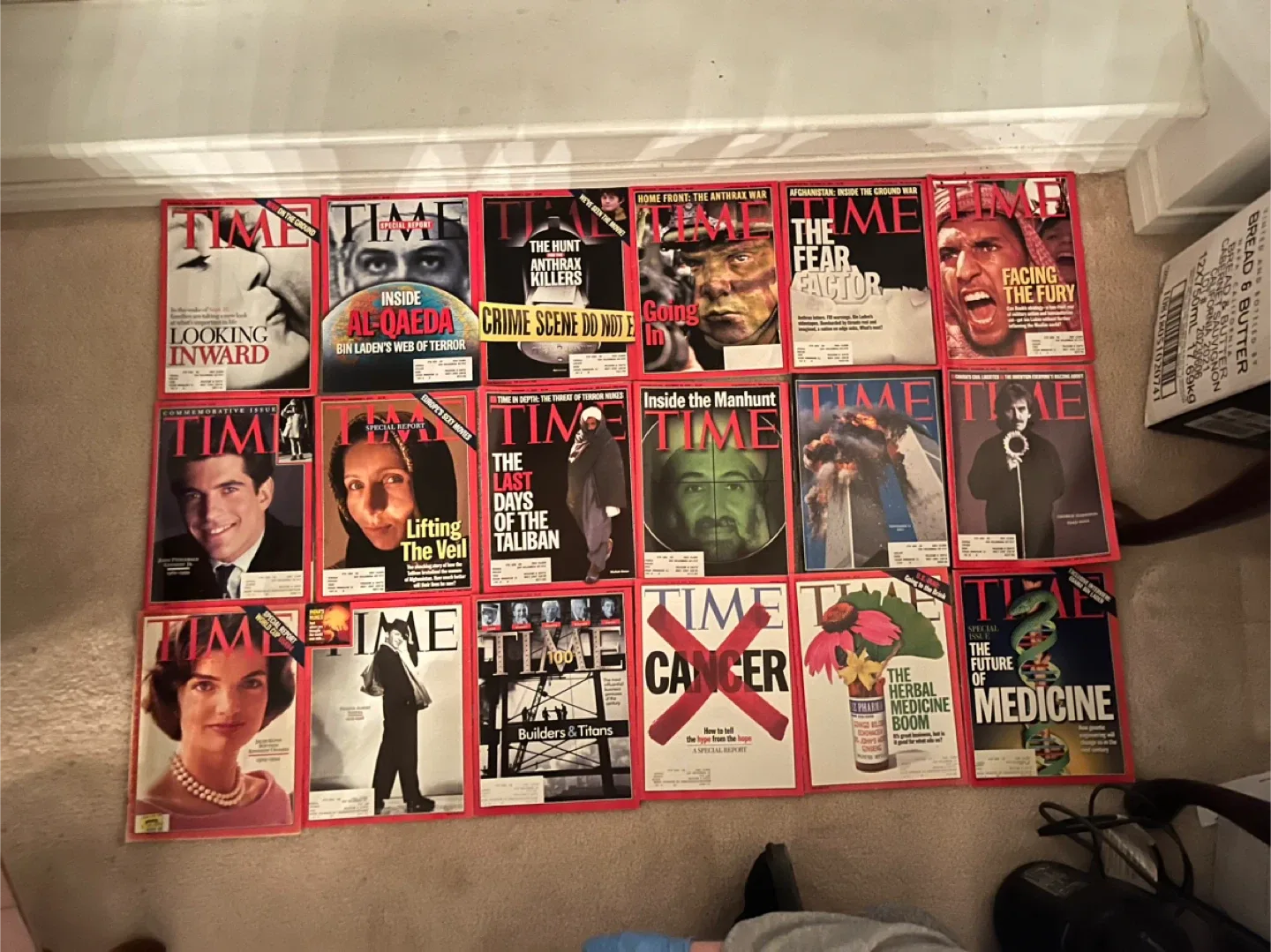Vintage TIME Magazines (9/11 Era & Tech Icons) — from $27! image indicator(2)