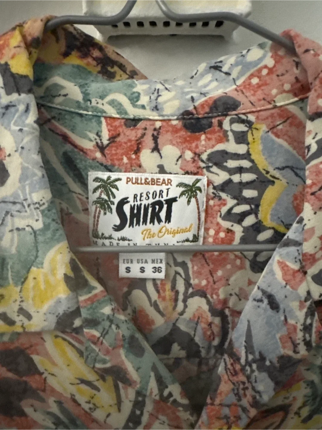 Vintage Pull&Bear Resort Shirt - Size S image indicator(2)