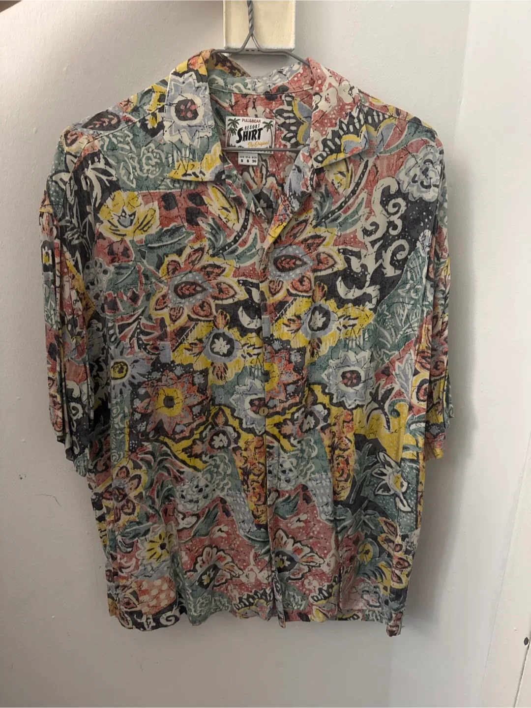 Vintage Pull&Bear Resort Shirt - Size S thumbnail