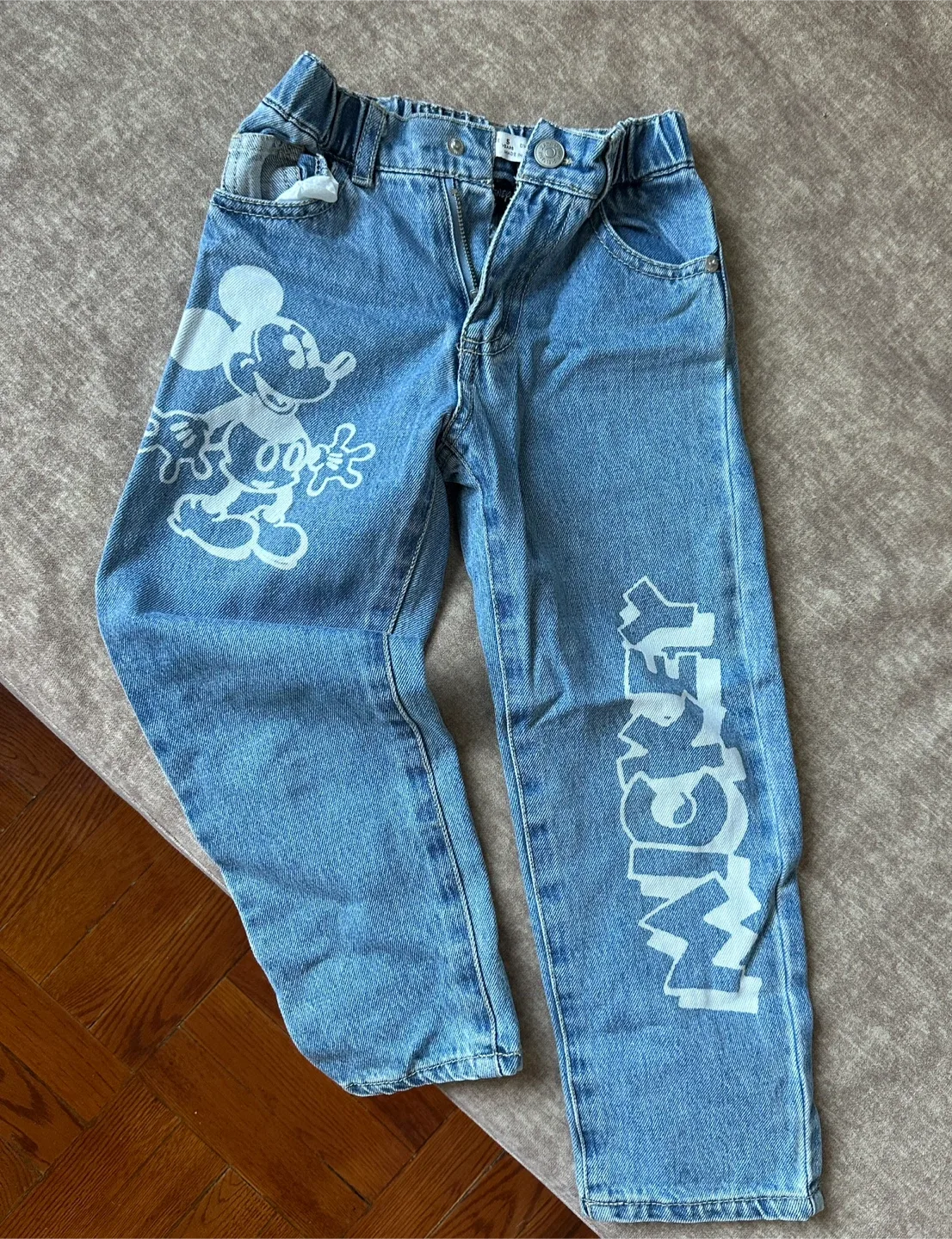 Zara Kids' Disney Mickey Mouse Jeans & Sweatshirts image indicator(5)