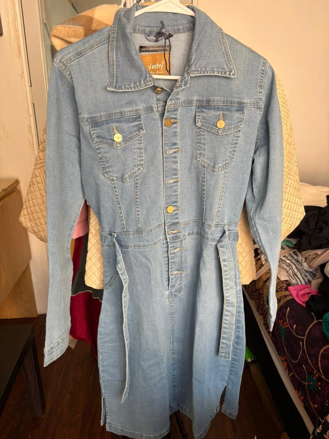 Vestry Blue Denim Dress thumbnail