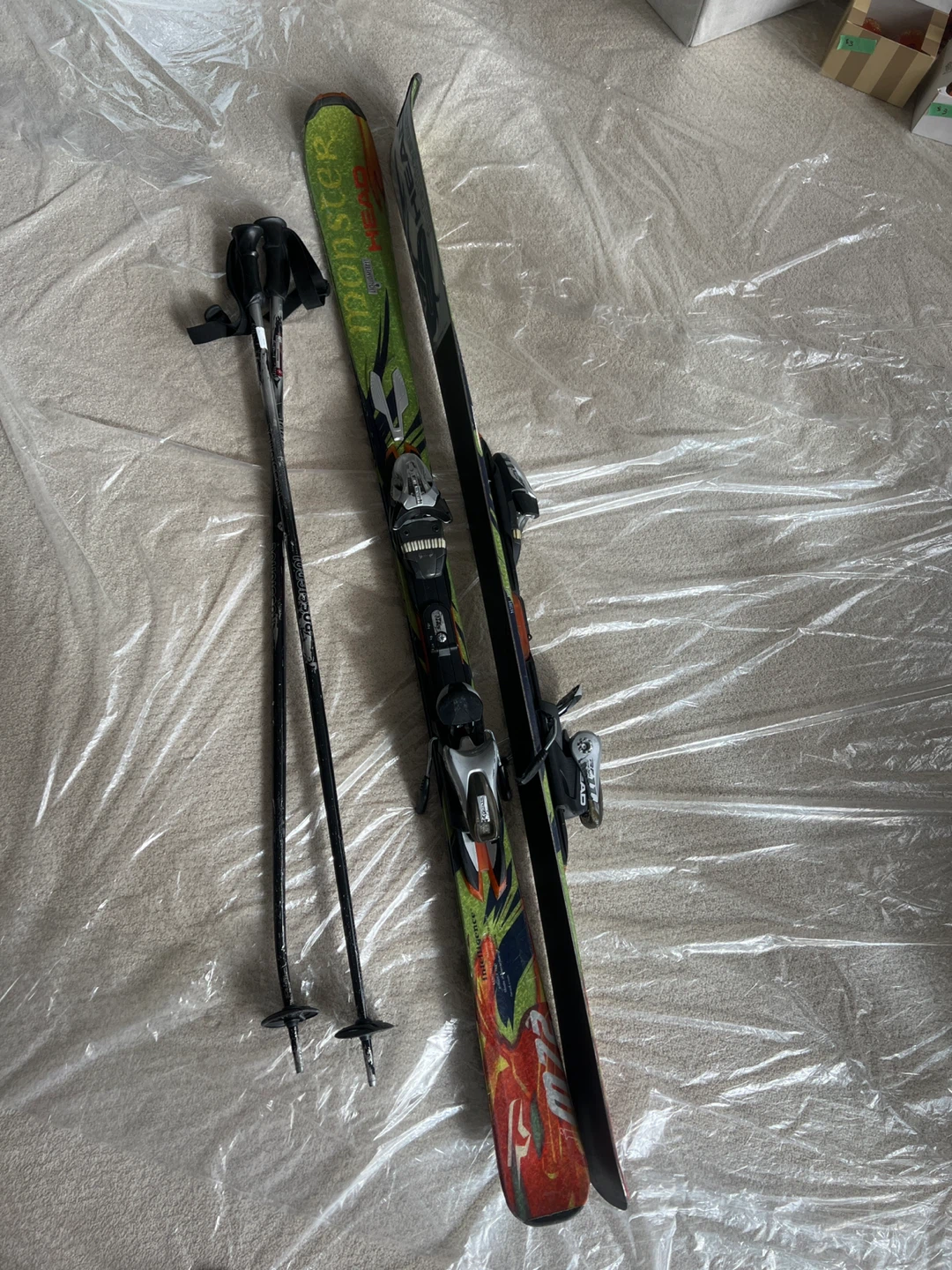 LTD Snowboard & Head Skis with Poles - photo 2