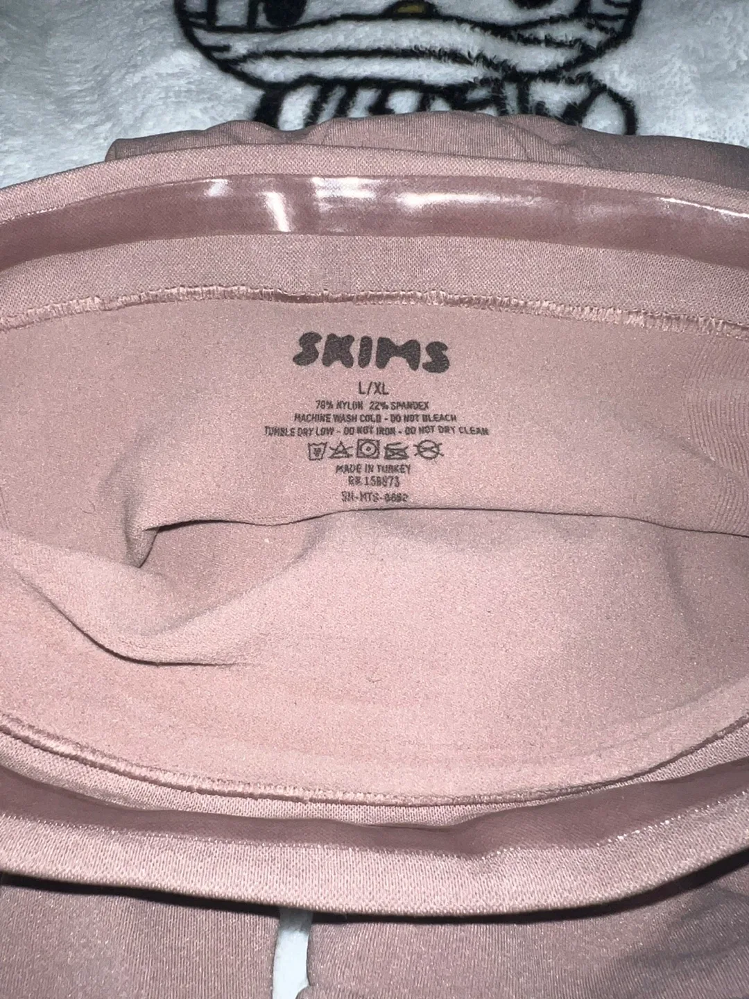 SKIMS L/XL Brown Mid Thigh Shapewear image indicator(4)