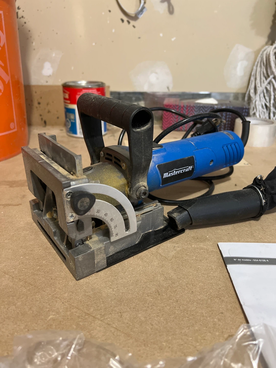 Mastercraft Biscuit Joiner with Box - photo 3