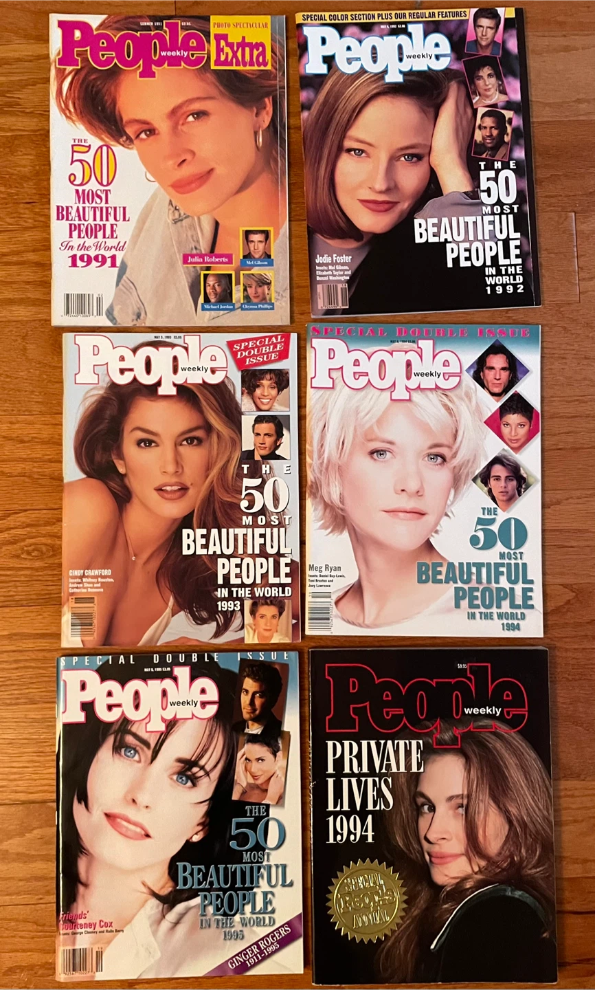People Magazine 50 Most Beautiful People Set