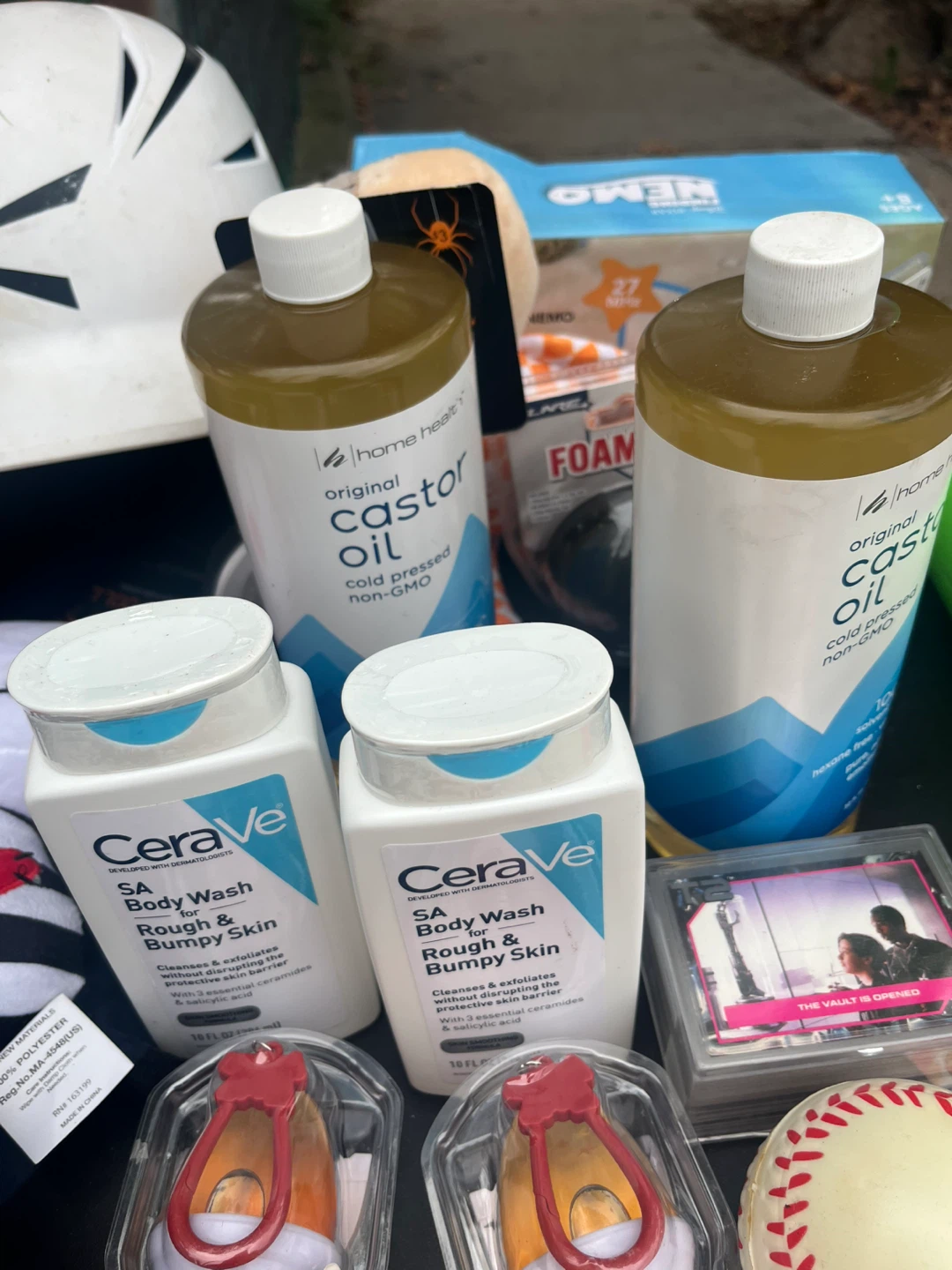 Body Wash and Caster oil