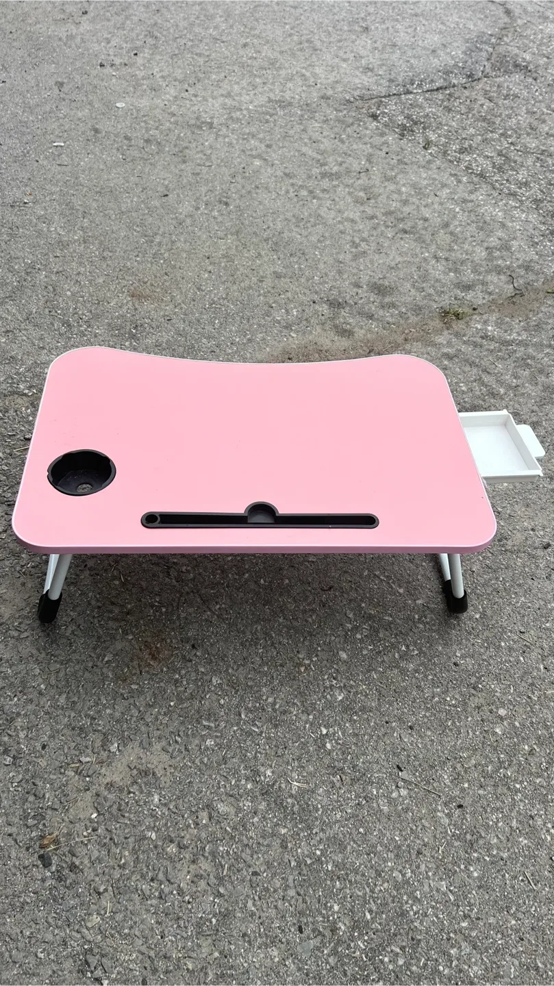 Pink Folding Lap Desk thumbnail
