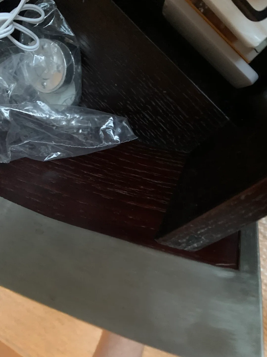 Round Marble inspired Top Coffee Table with Storage image indicator(8)