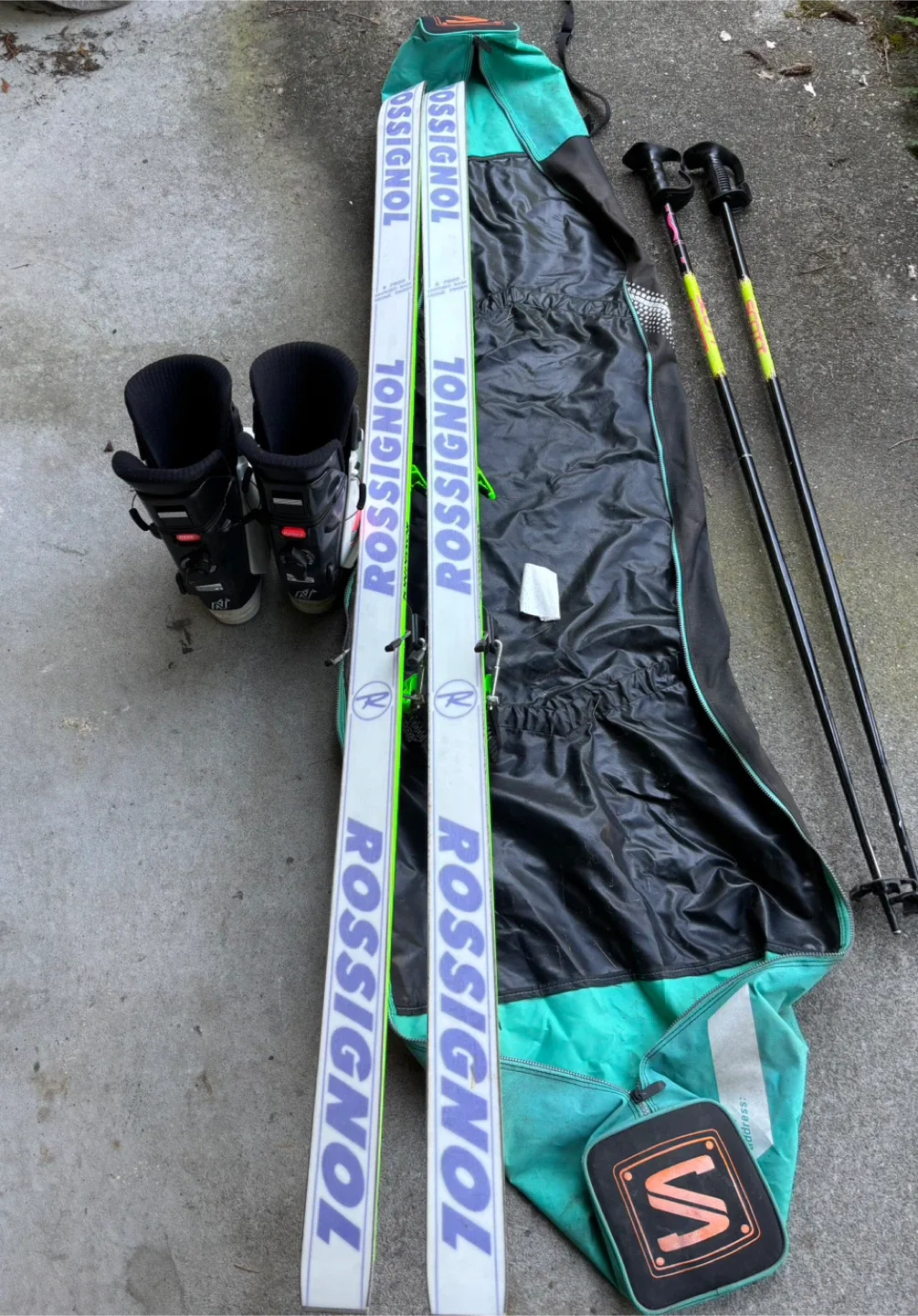 Rossignol Skis, Nordica Boots, Salomon Bag & Ski Poles image indicator(2)