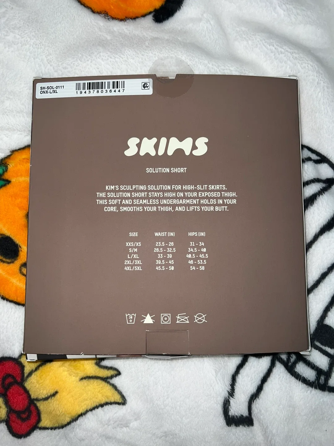 SKIMS Solution Short - Black, Size L/XL image indicator(5)