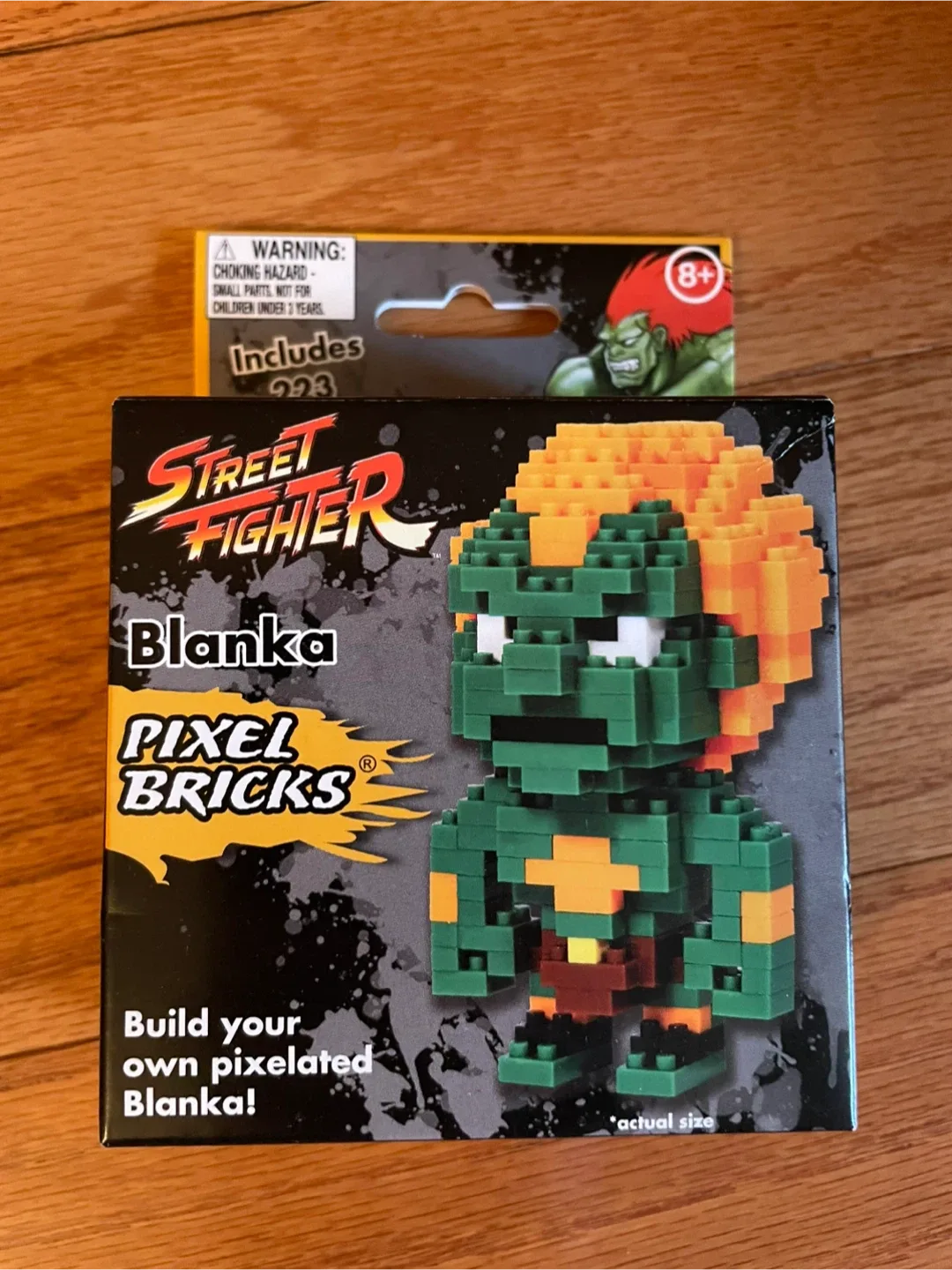 Street Fighter Blanka Pixel Bricks & SD Gundam Figures image indicator(2)