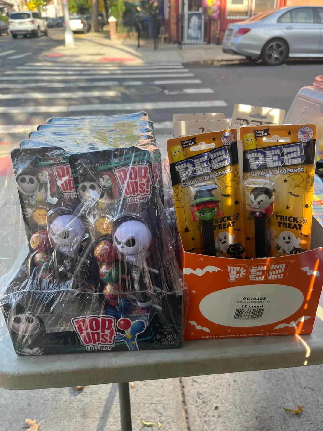 PEZ Candy Dispenser & Nightmare Before Christmas Lollipop thumbnail