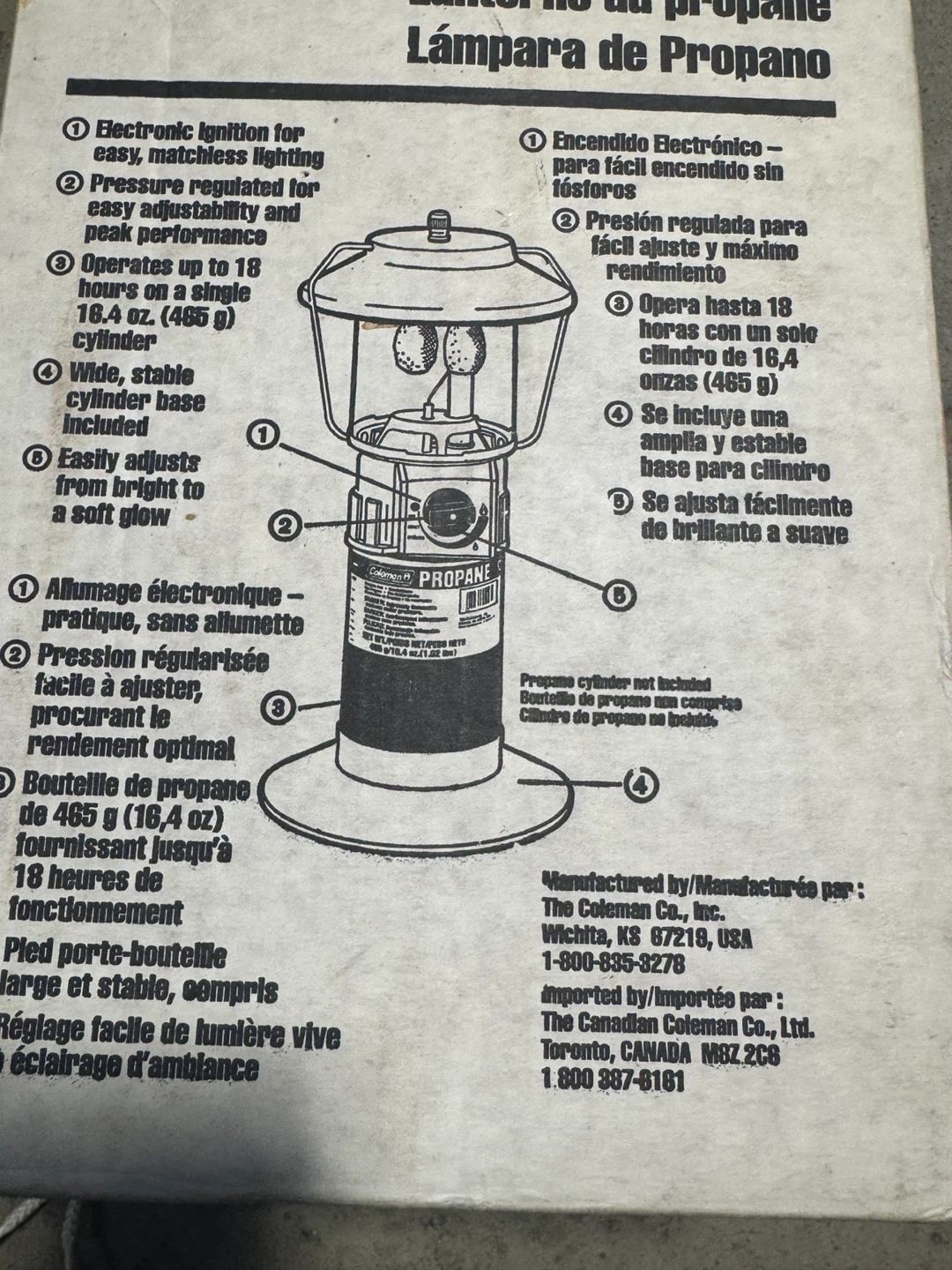 Coleman Propane Lantern - photo 2