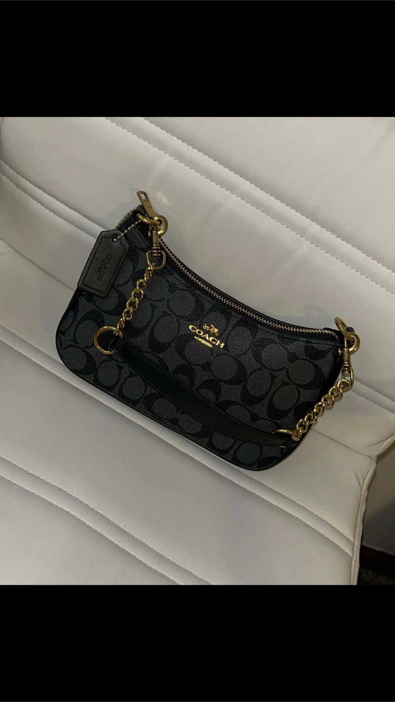Coach Signature Jacquard Mini Bag