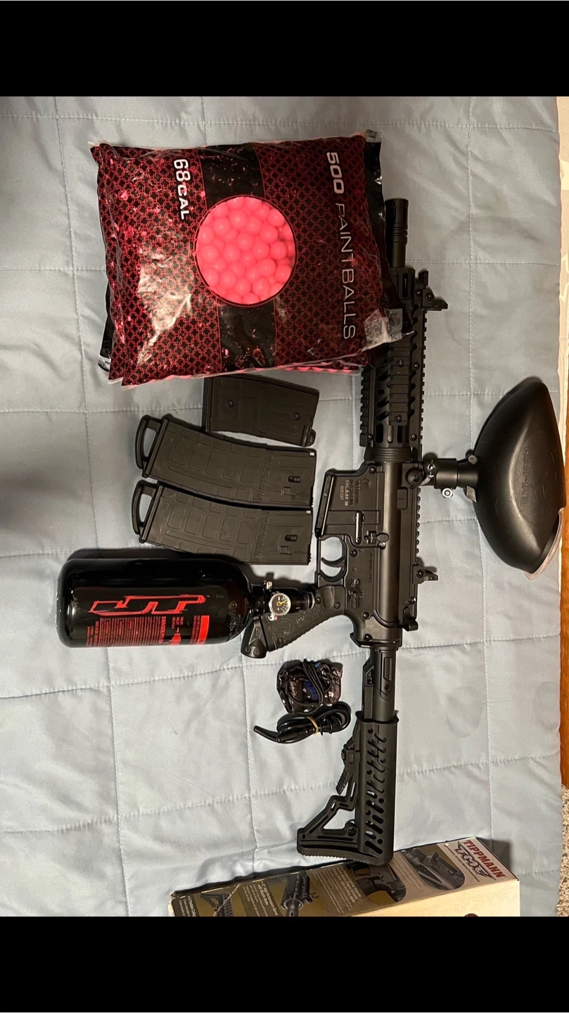 Tippmann US Army Project Salvo Paintball Gun