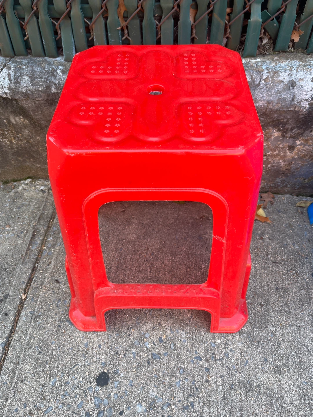 Plastic Step Stool - Blue