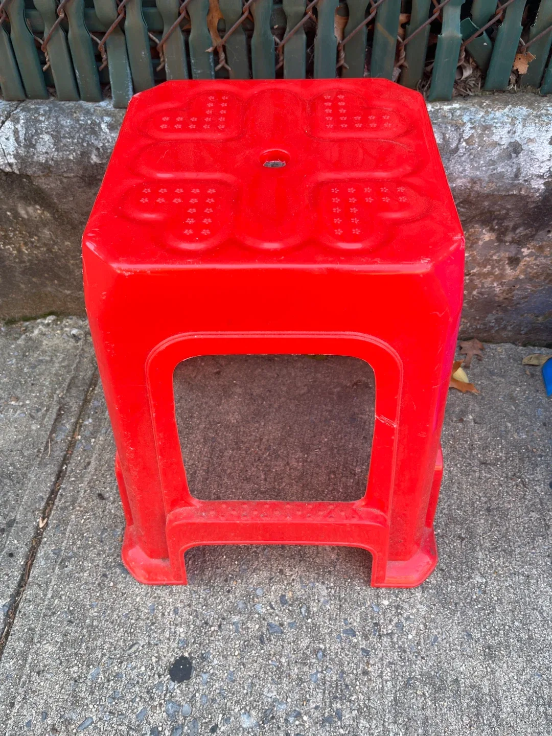 Plastic Step Stool - Blue thumbnail