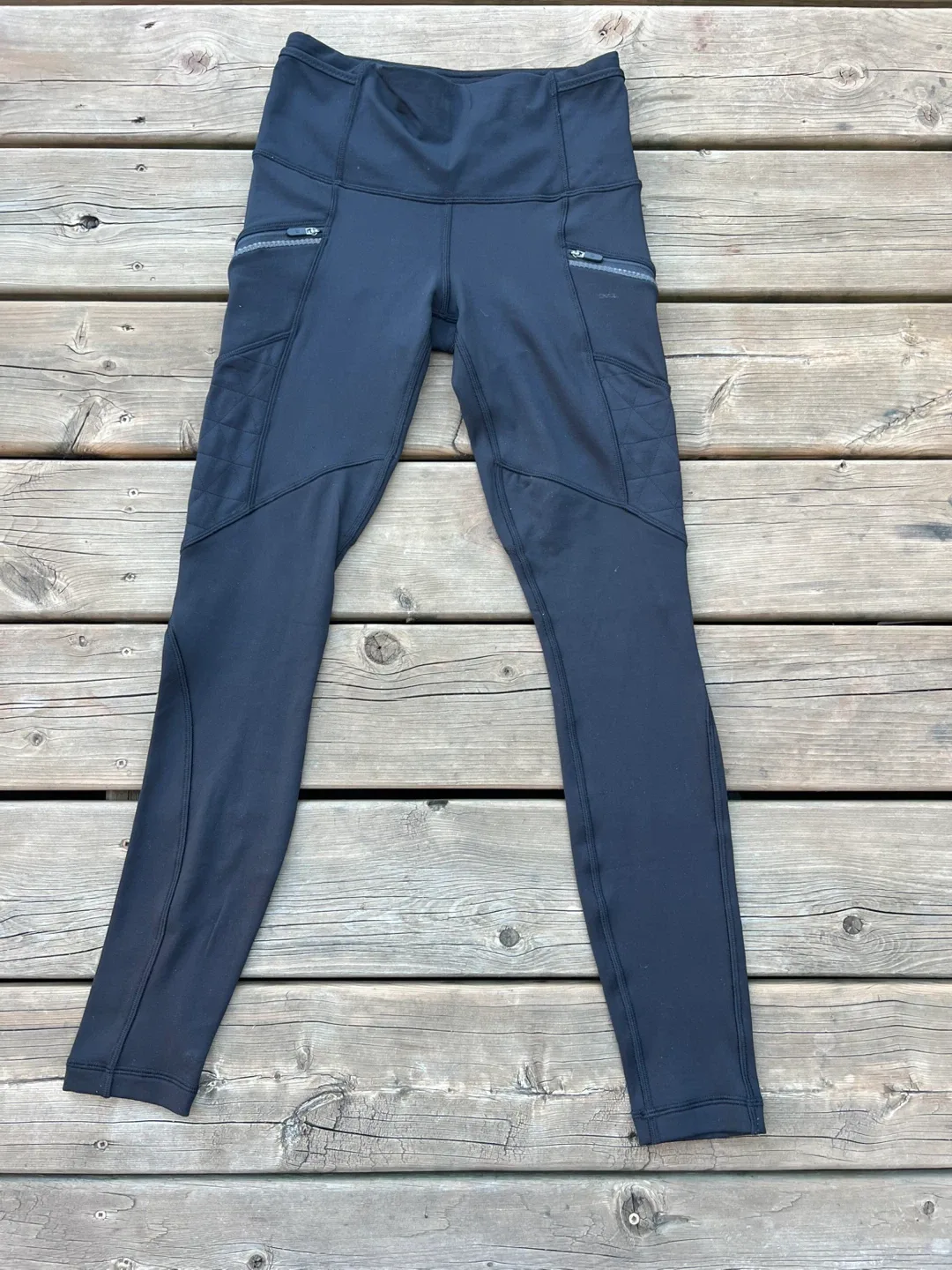 Lululemon Black Leggings - Size 4 thumbnail