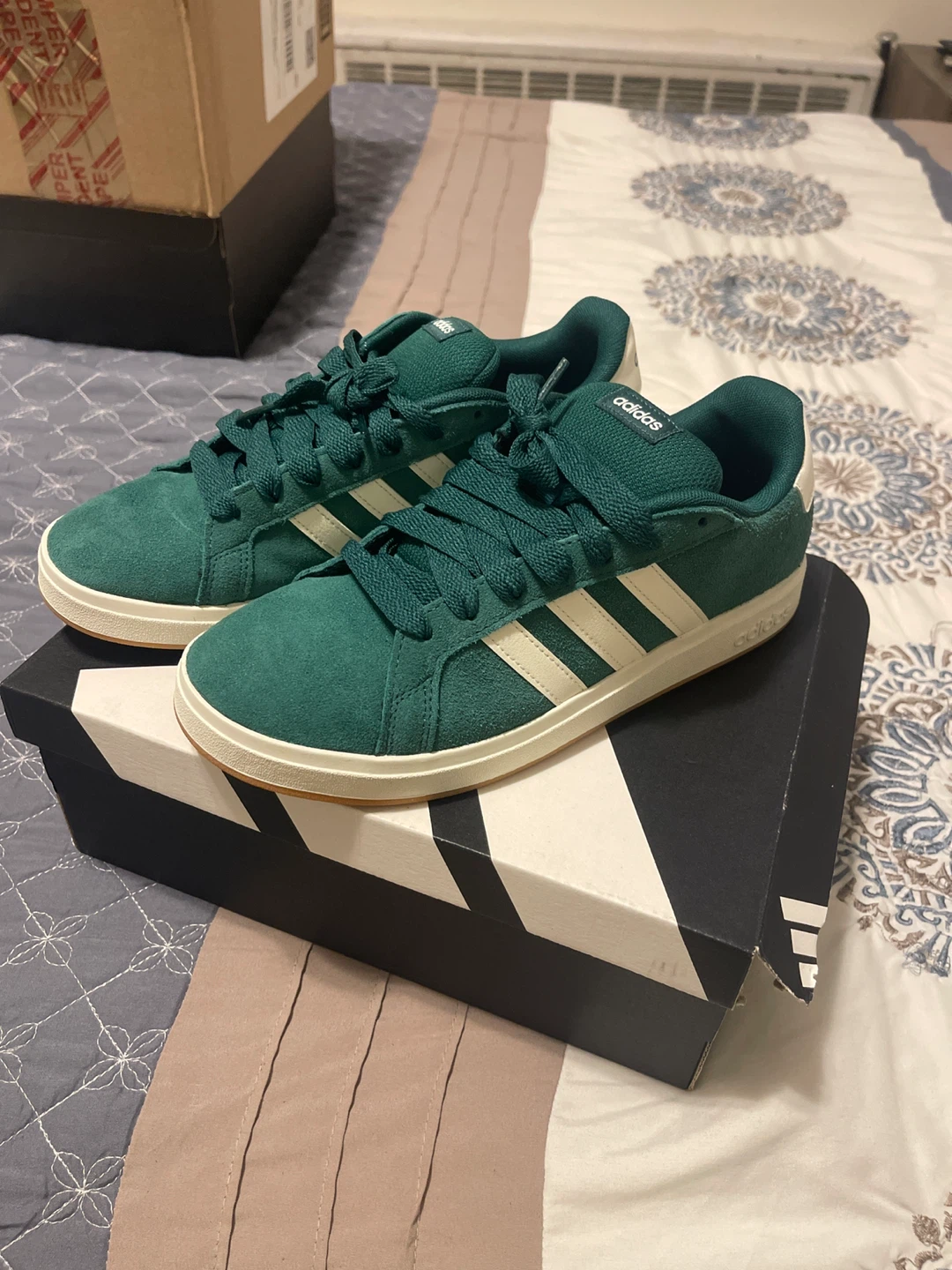Adidas Grand Court Sneakers - Green