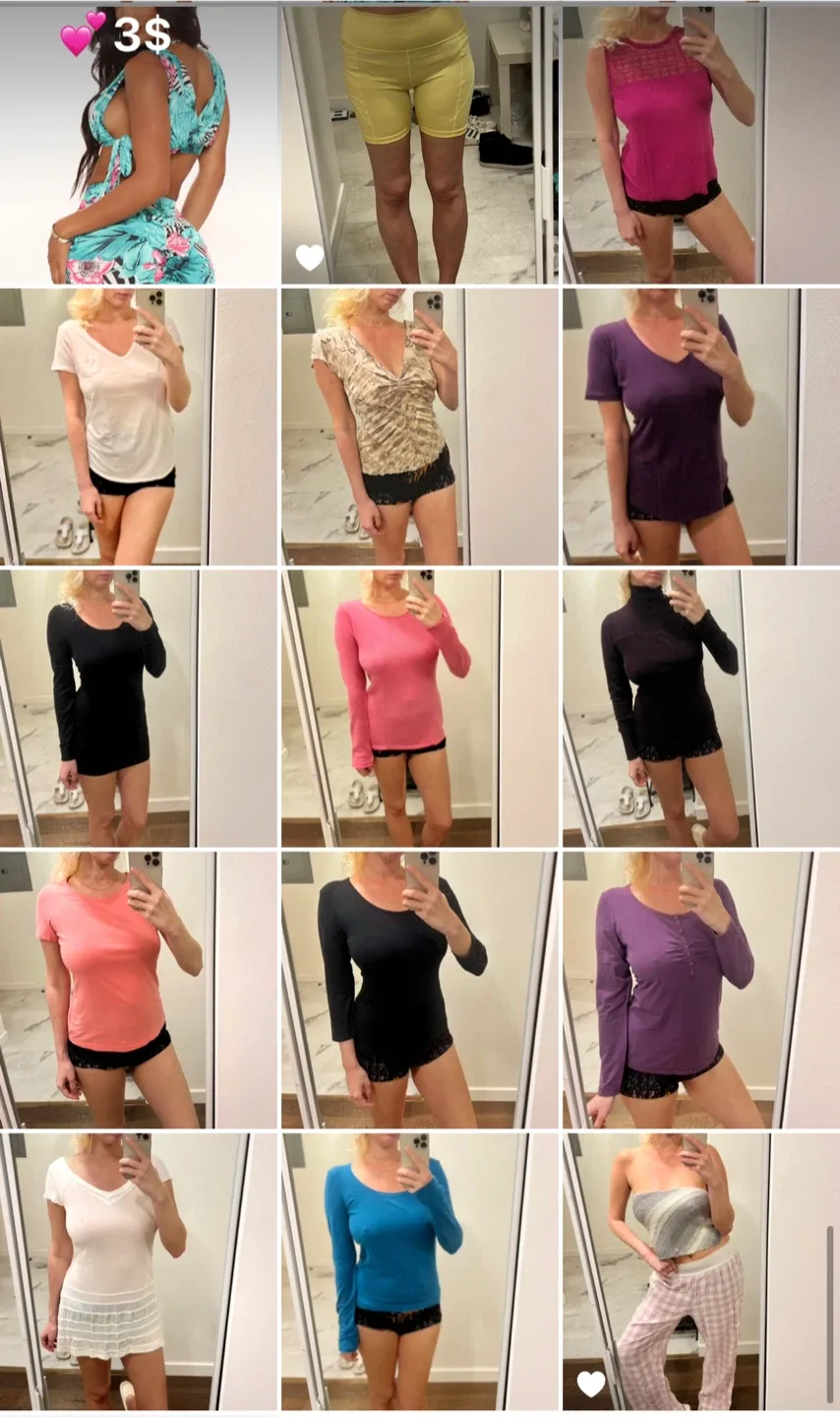 💕3$ tees dresses bikini sweater leggings jeans image indicator(10)