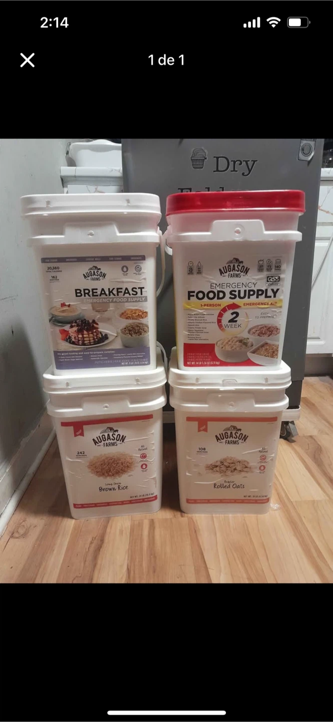 Comida para almacenar