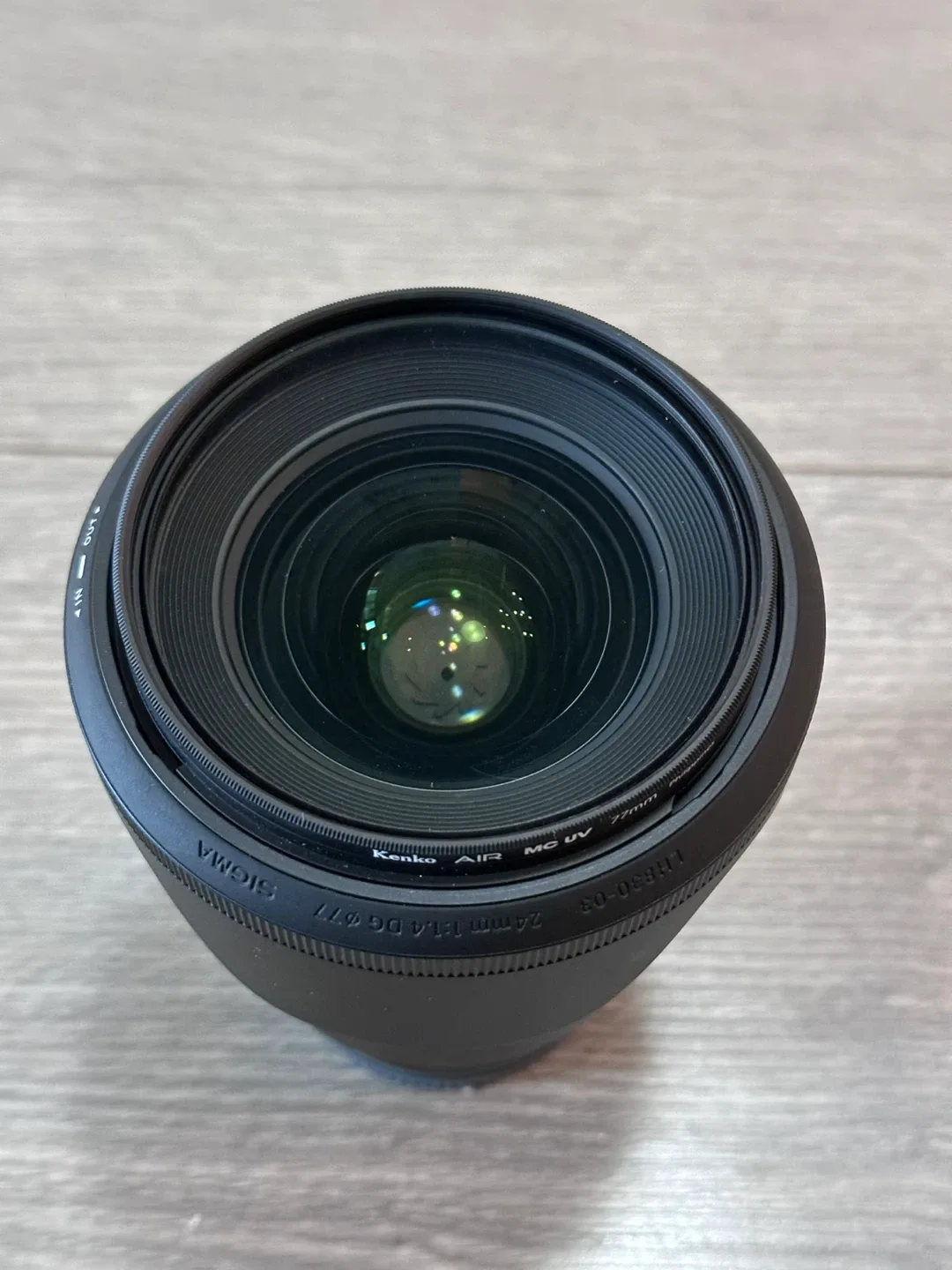 Sigma 24mm F1.4 +Kenko AIR UV filter image indicator(2)
